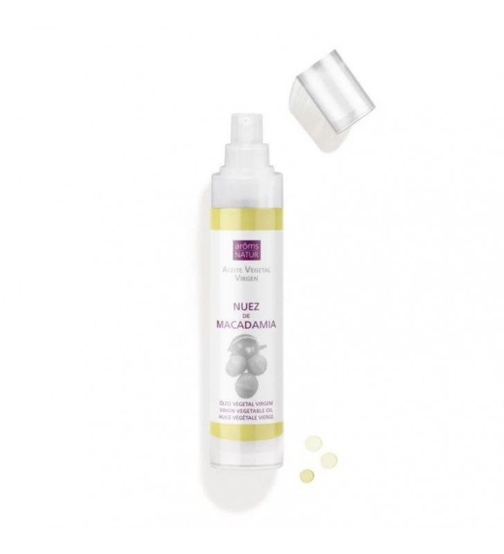 Aceite Vegetal Virgen. Nuez De Macadamia - Aroms Natur 1 Aceite Vegetal Virgen. Nuez De Macadamia - Aroms Natur