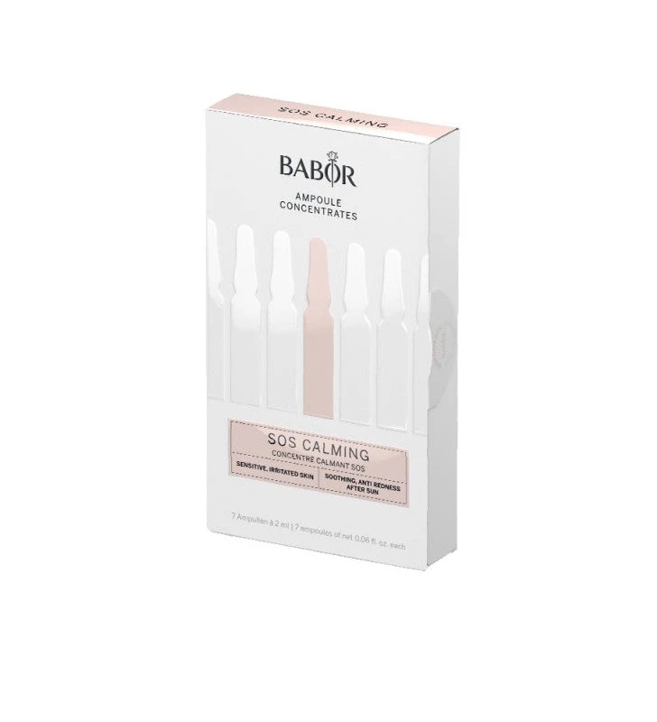 Ampoule Concentrates. SOS Calming - BABOR 1 Ampoule Concentrates. SOS Calming - BABOR