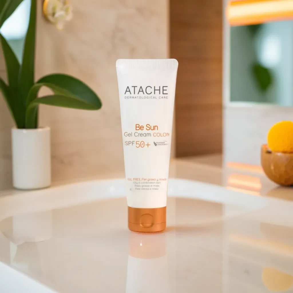 Be Sun. Gel Cream Color SPF50+ - Atache - Imagen 4