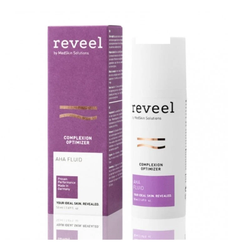 Complexion Optimizer. AHA Fluid - Reveel 1 Complexion Optimizer. AHA Fluid - Reveel