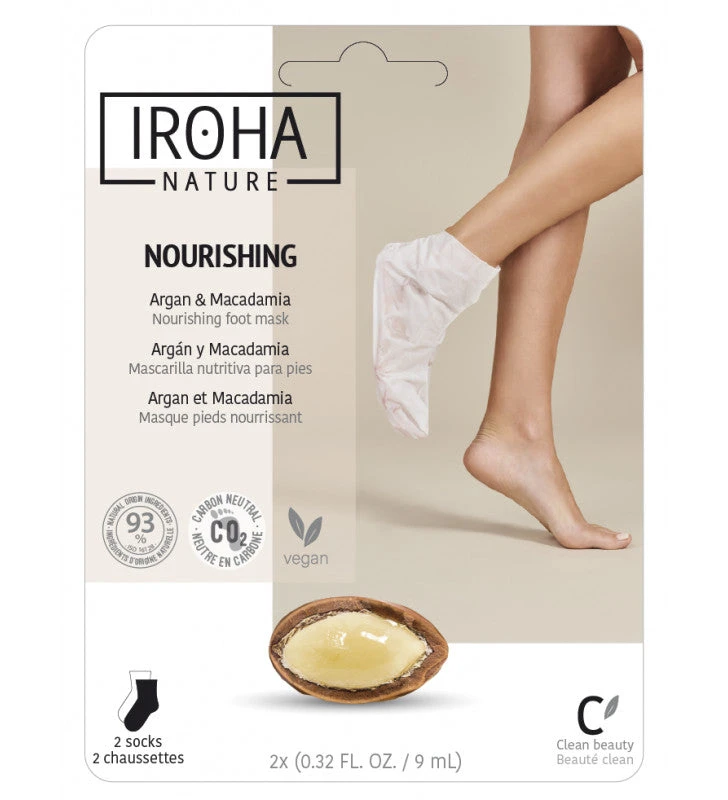 Manos Y Pies. Calcetines Mascarilla Nutritivos - IROHA NATURE 1 Manos Y Pies. Calcetines Mascarilla Nutritivos - IROHA NATURE