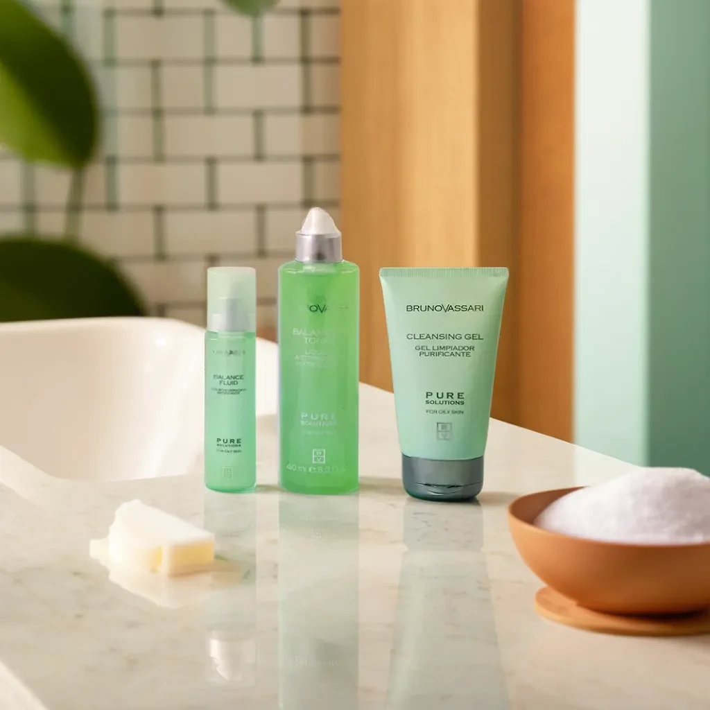 Pure Solutions. Kit Pieles Grasas - BRUNO VASSARI 4 Pure Solutions. Kit Pieles Grasas - BRUNO VASSARI - Imagen 4