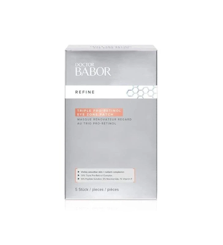 Refine. Triple Pro-Retinol Renewal Eye Zone Patches - Doctor Babor 1 Refine. Triple Pro-Retinol Renewal Eye Zone Patches - Doctor Babor